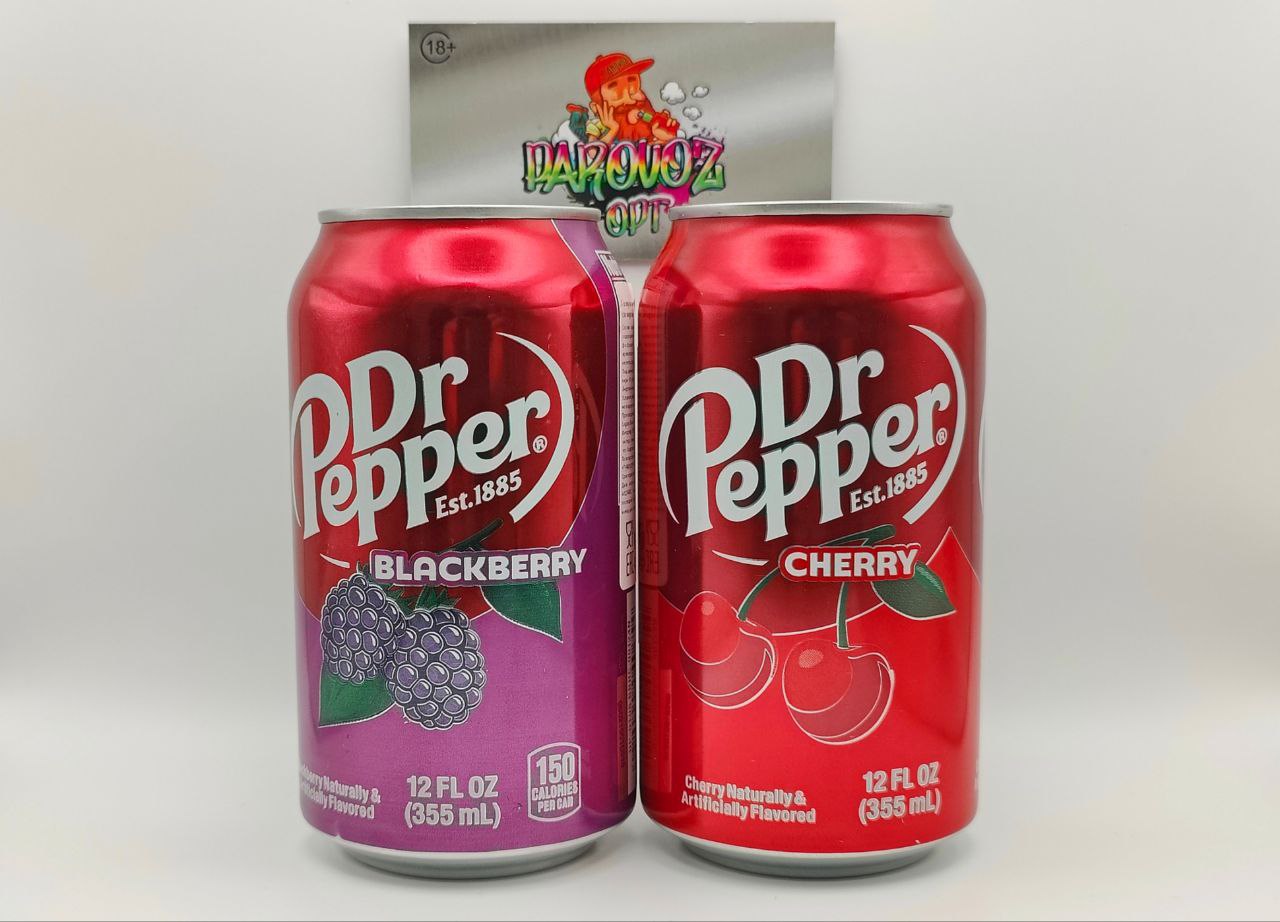 Dr Pepper 330g - Strawberries & Cream (Клубника)