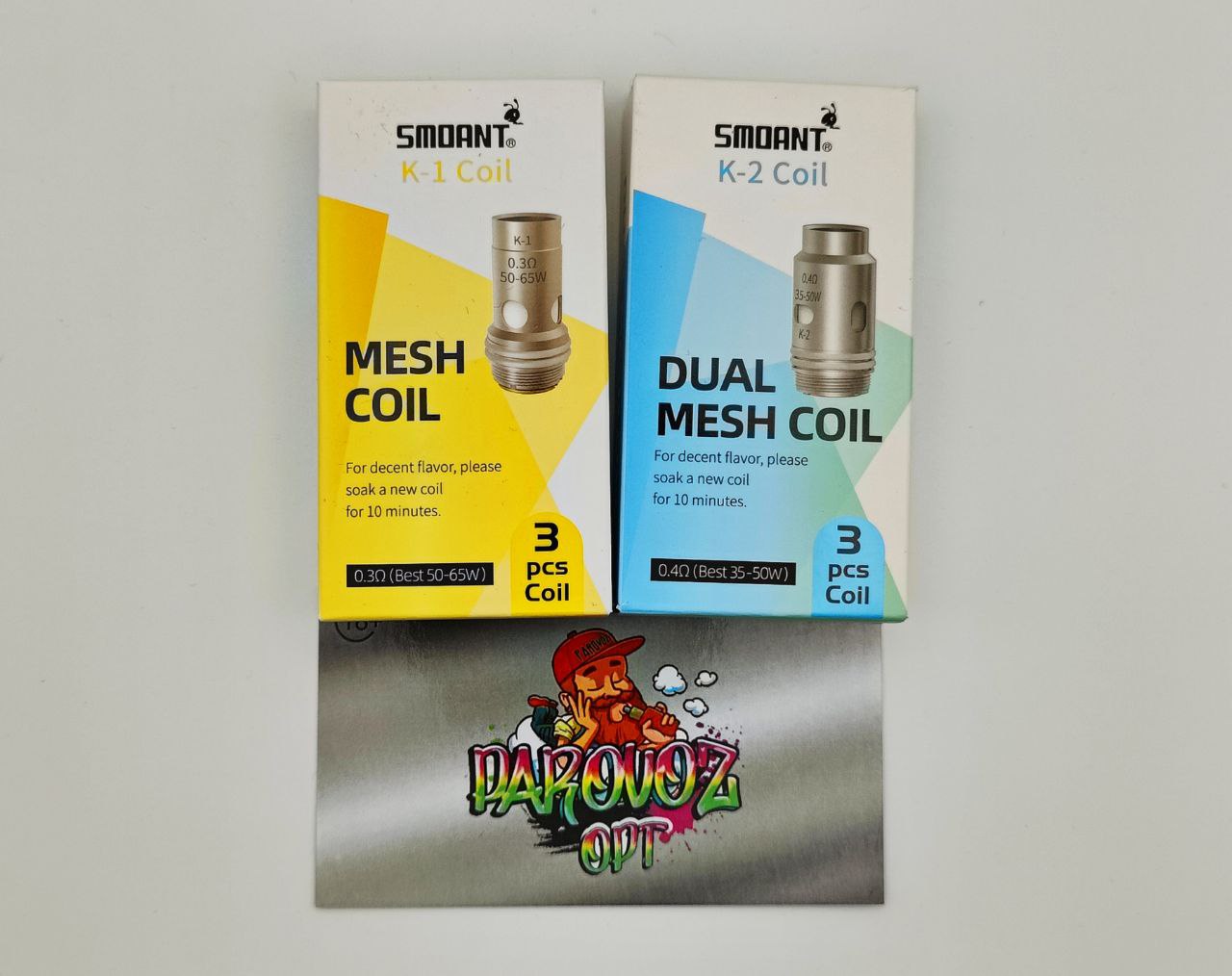 Испаритель Smoant Pasito 2 K-1 Mesh Coil 0.3 Ом