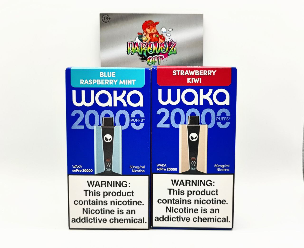 WAKA 20.000 - BLUE RASPBERRY MINT