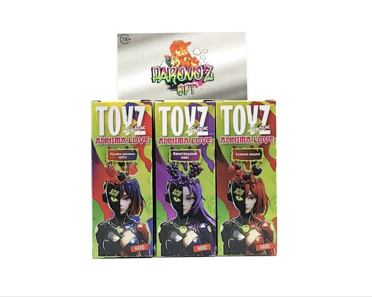 TOYZ & ANNIMA LOVE 70mg - Ягодные мармеладные червячки