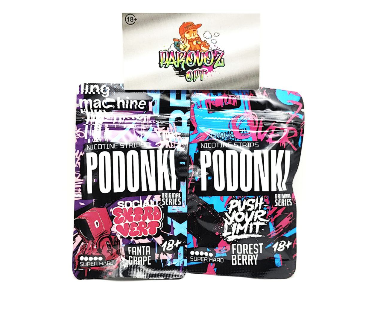 Никотиновые пластинки PODONKI Last Hap - FUJI APPLE