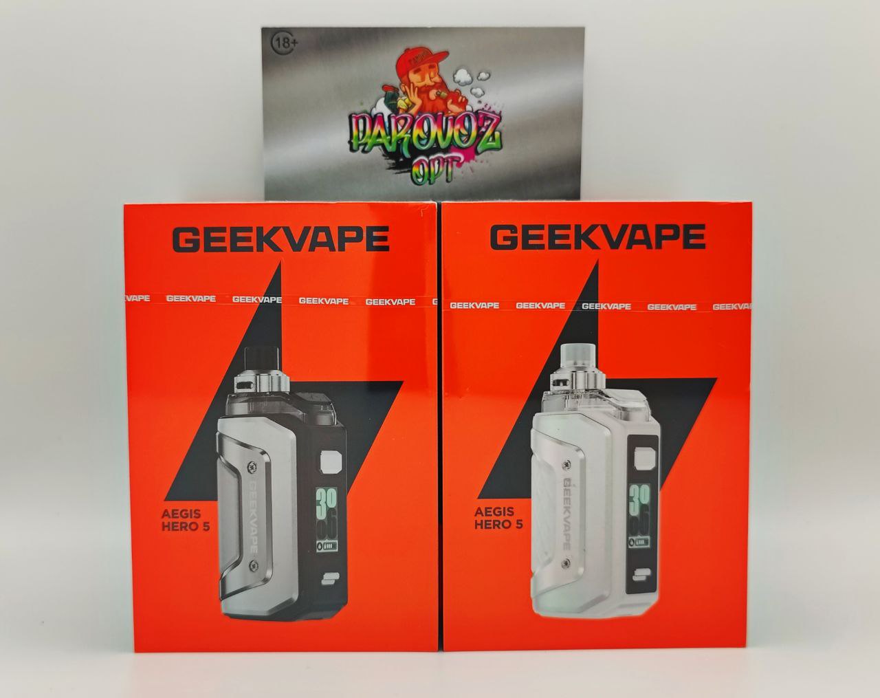 Geekvape Aegis Hero 5 Iron Black - Черный